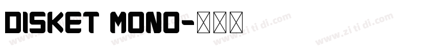 disket mono字体转换
